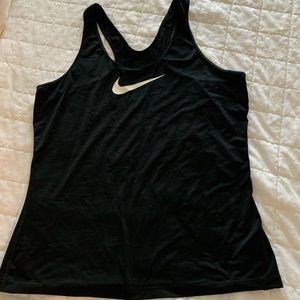 Nike Pro racer back tank top